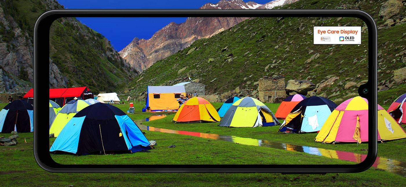 Süper AMOLED Ekran ile Harika Renkler   6,5 inç FHD+ Süper AMOLED ekran ile her ayrıntının farkına verın. 1.000 nit parlaklıkla bütün detayları kristal berraklığında görüntülemenin keyfini yaşayın. Ayrıca, gelişmiş mavi ışık korumasıyla içeriklerinizi gündüz veya gece fark etmeden rahatça izleyebilirsiniz.