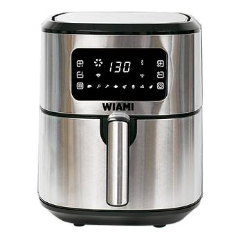 Wiami Air Fryer ile patates kızatmak için, patateslerinizi hazneye koyun ve ekrandan patates kızarma seçeneğini seçin, işte bu kadar kolay.