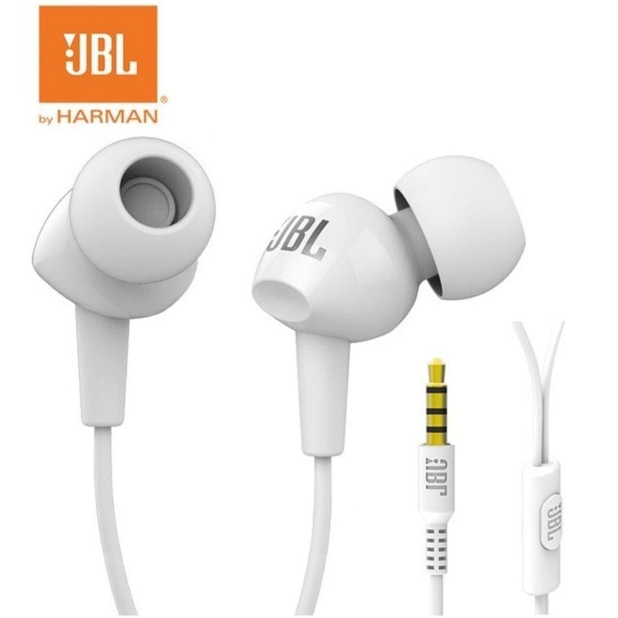 JBL C100SI Mikrofonlu Siyah Kablolu Kulak İçi Kulaklık Beyaz