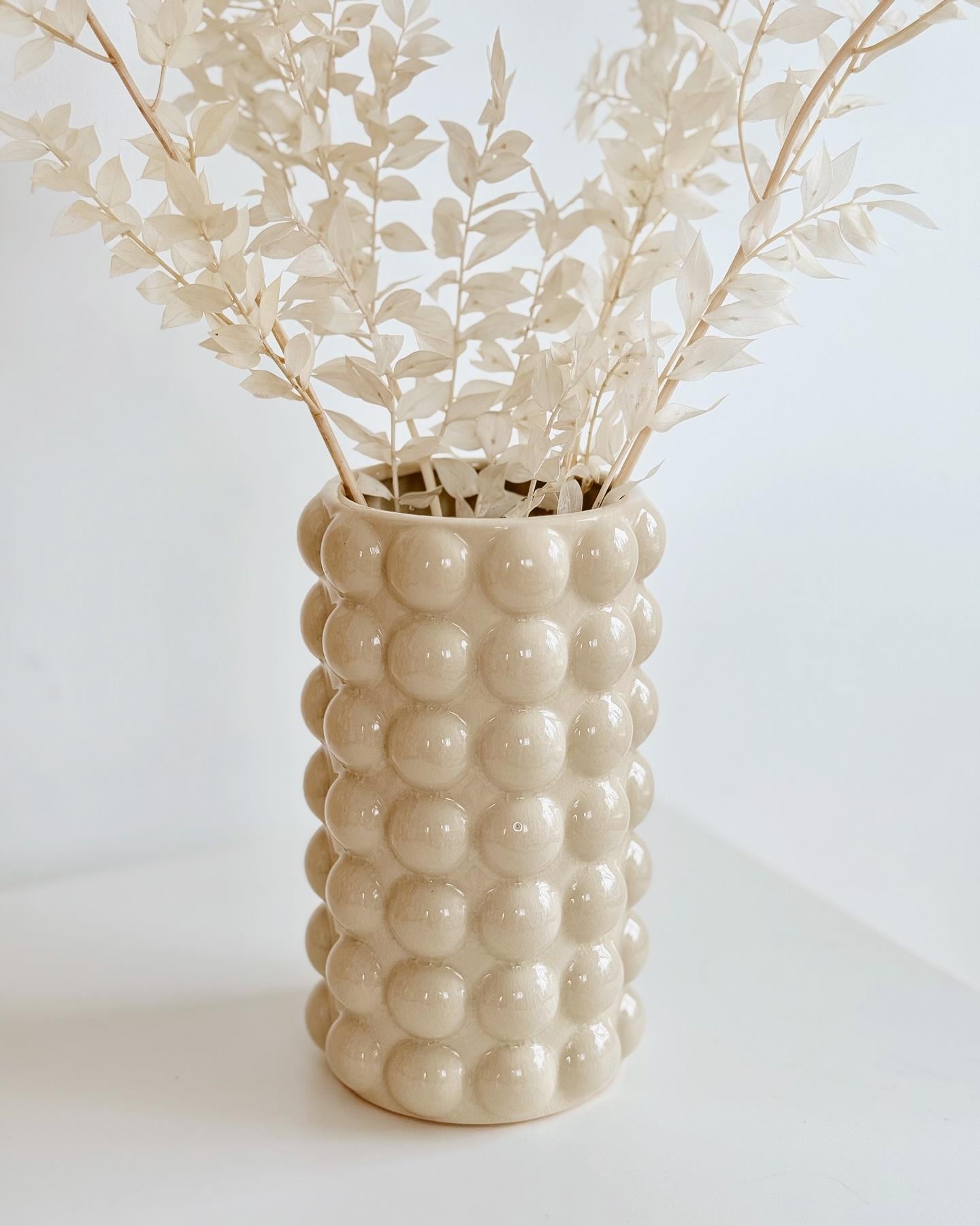 Bubble Seramik Vazo Büyük