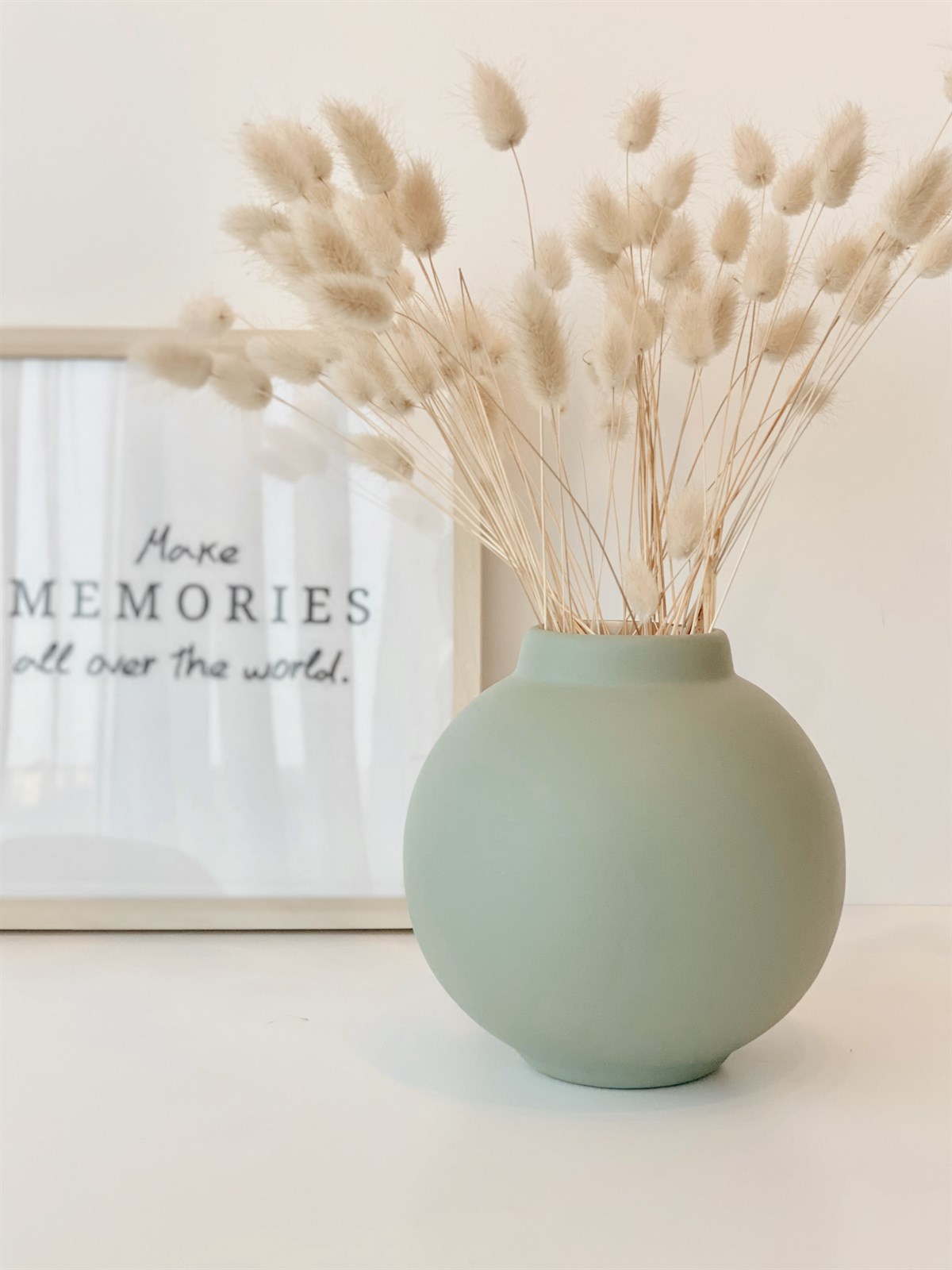 Küre Seramik Vazo Nil Yeşili