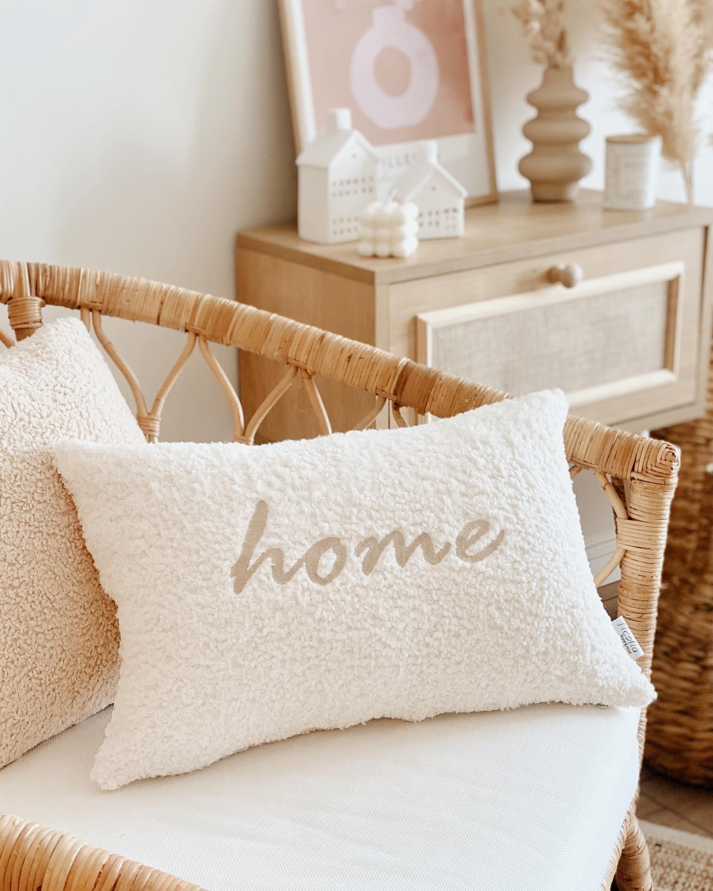 Teddy Yastık Kılıfı Home Familiy Love Happy