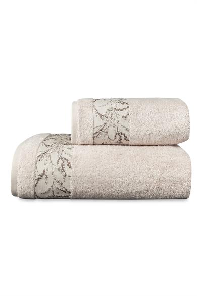Milena Bambu 2'Li Banyo Havlu Seti (50*90+70*140) - Pudra