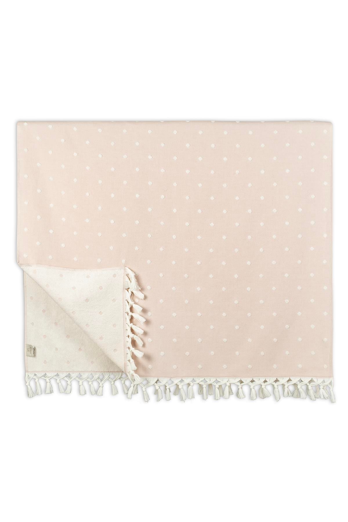 Poni %100 90X170 Havlu Peştamal - Pembe