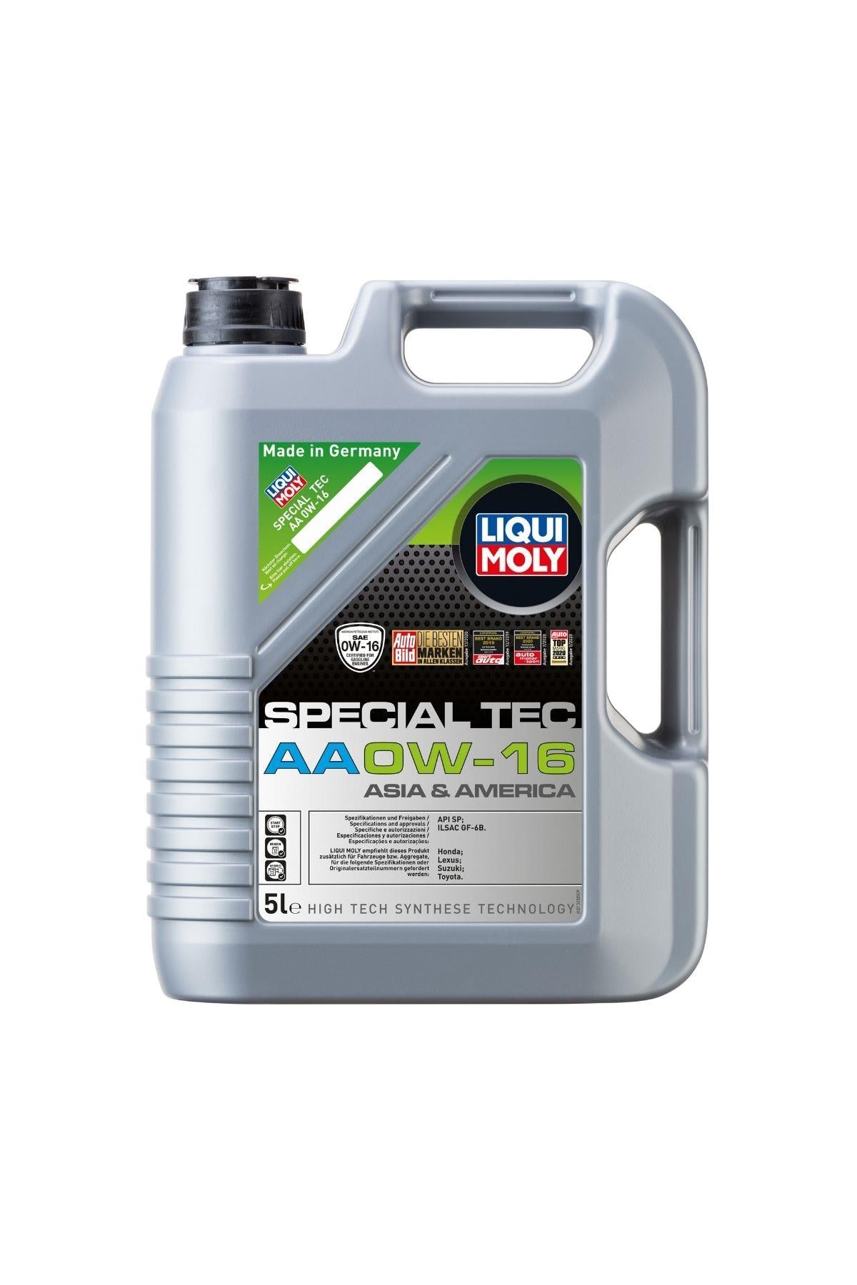 LIQUI MOLY 0W16 Motor Yağı Special Tec  AA 5 Litre (21328)