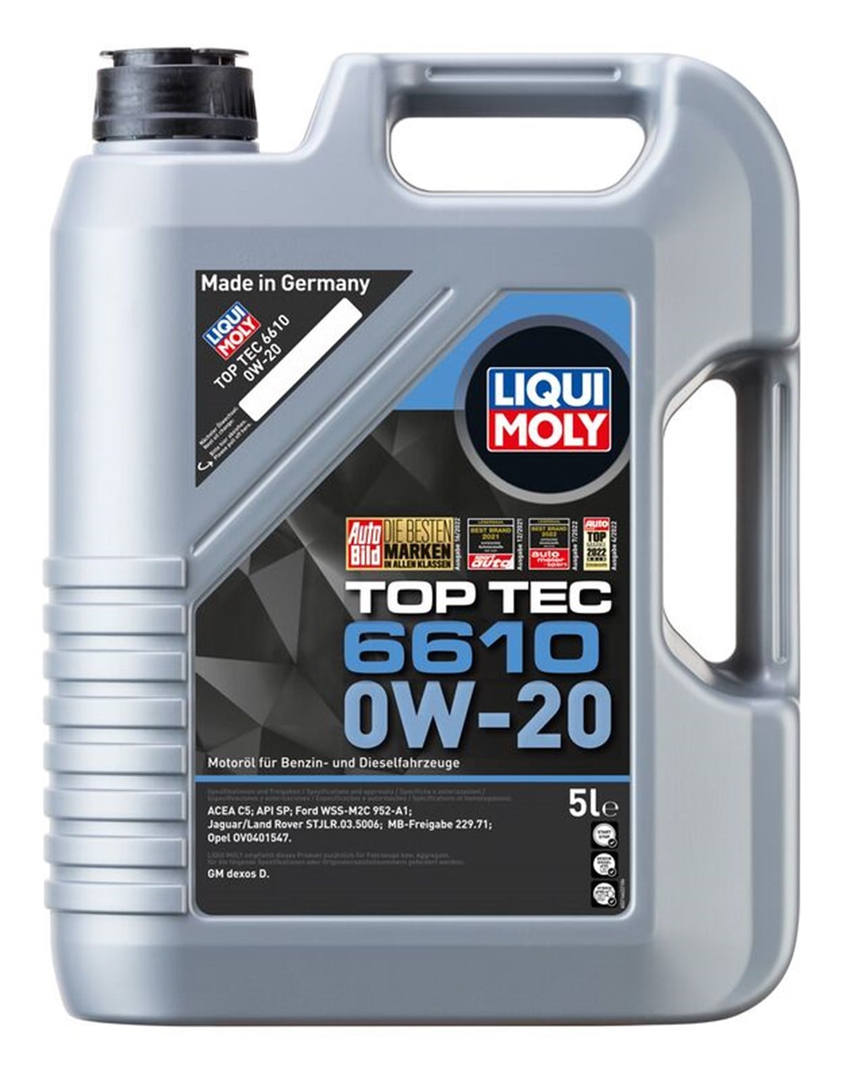 LIQUI MOLY 0W20 Motor Yağı Top Tec 6610 5 Litre  (21662)
