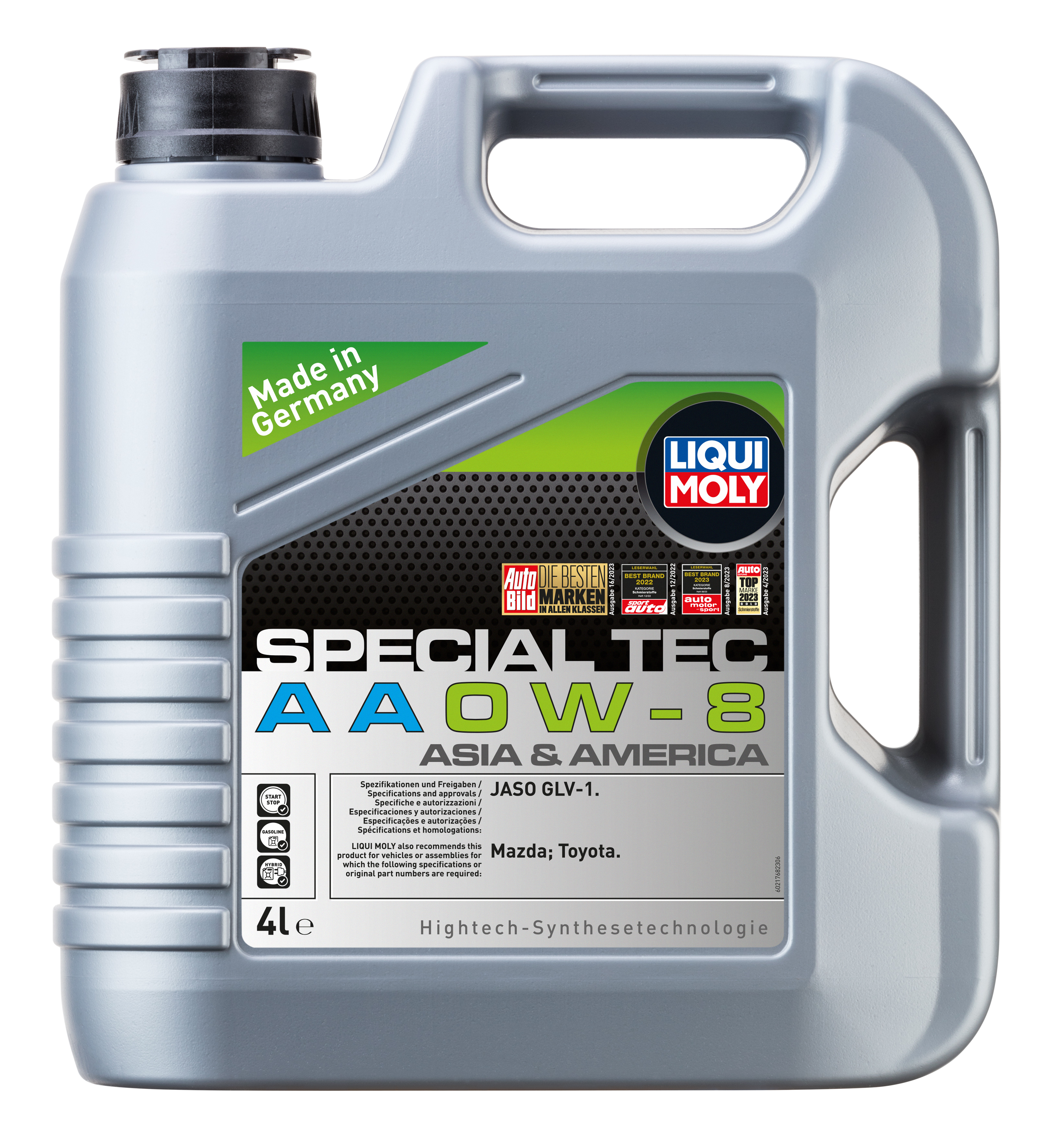 LIQUI MOLY 0W8 Motor Yağı Special Tec AA 4 Litre  (21768)