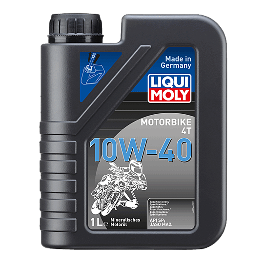 LIQUI MOLY 10W40 4T  Basic Street Motosiklet Motor Yağı 1 Litre (3044)