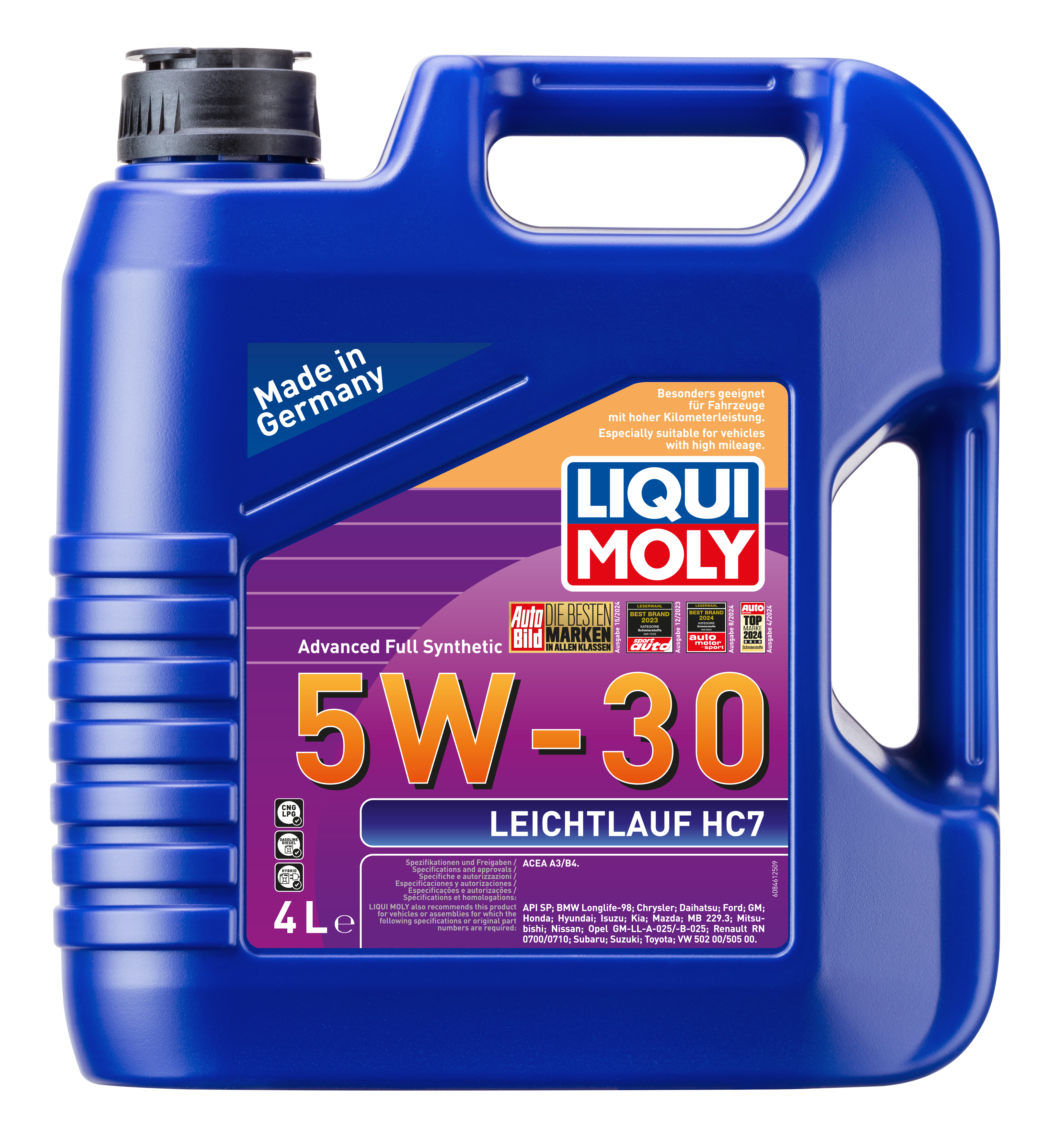 LIQUI MOLY 5W30 Motor Yağı Leichtlauf HC7 4 Litre  (8461)