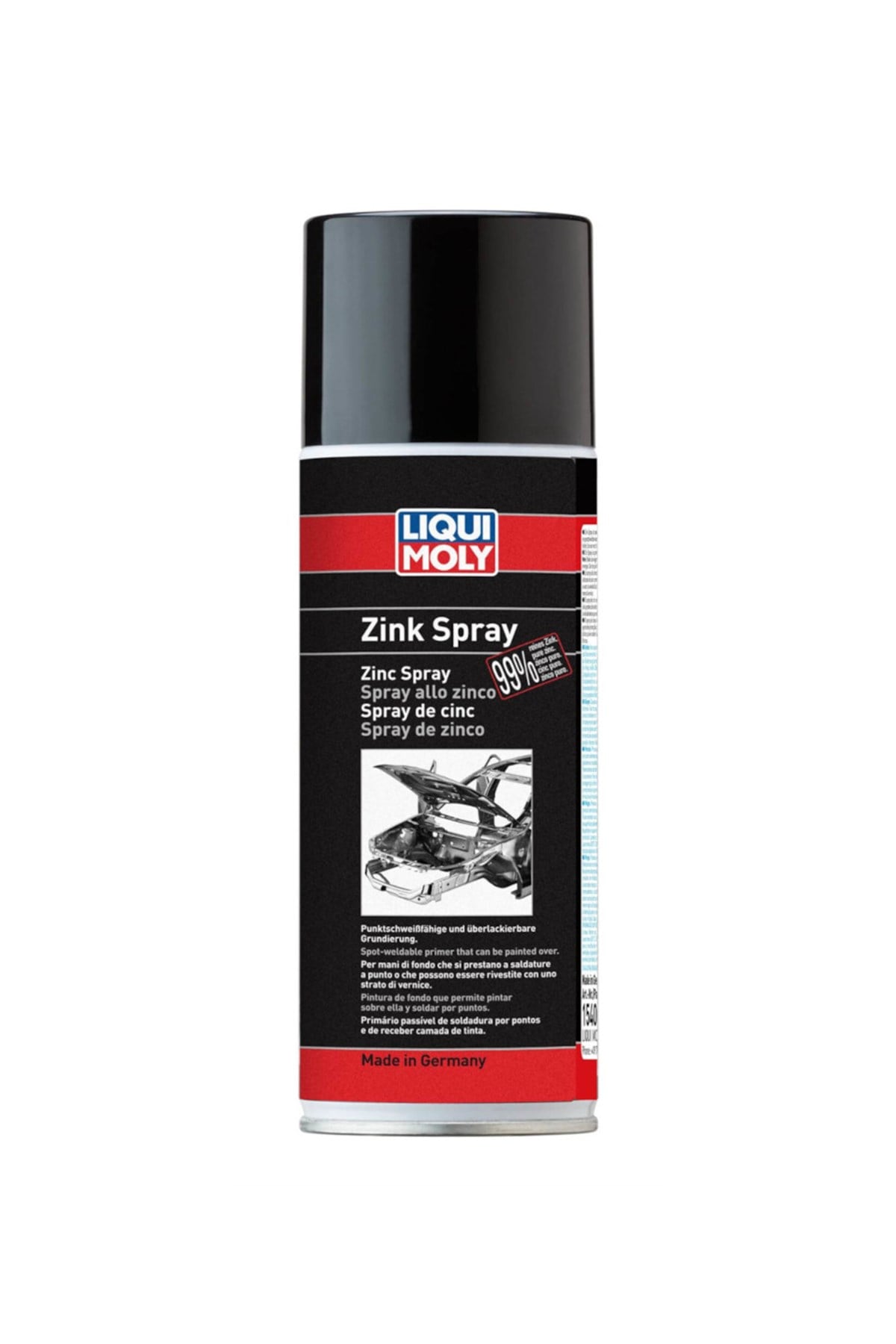 LIQUI MOLY Galvaniz Koruyucu Zinc Spray 400 ml (1540)