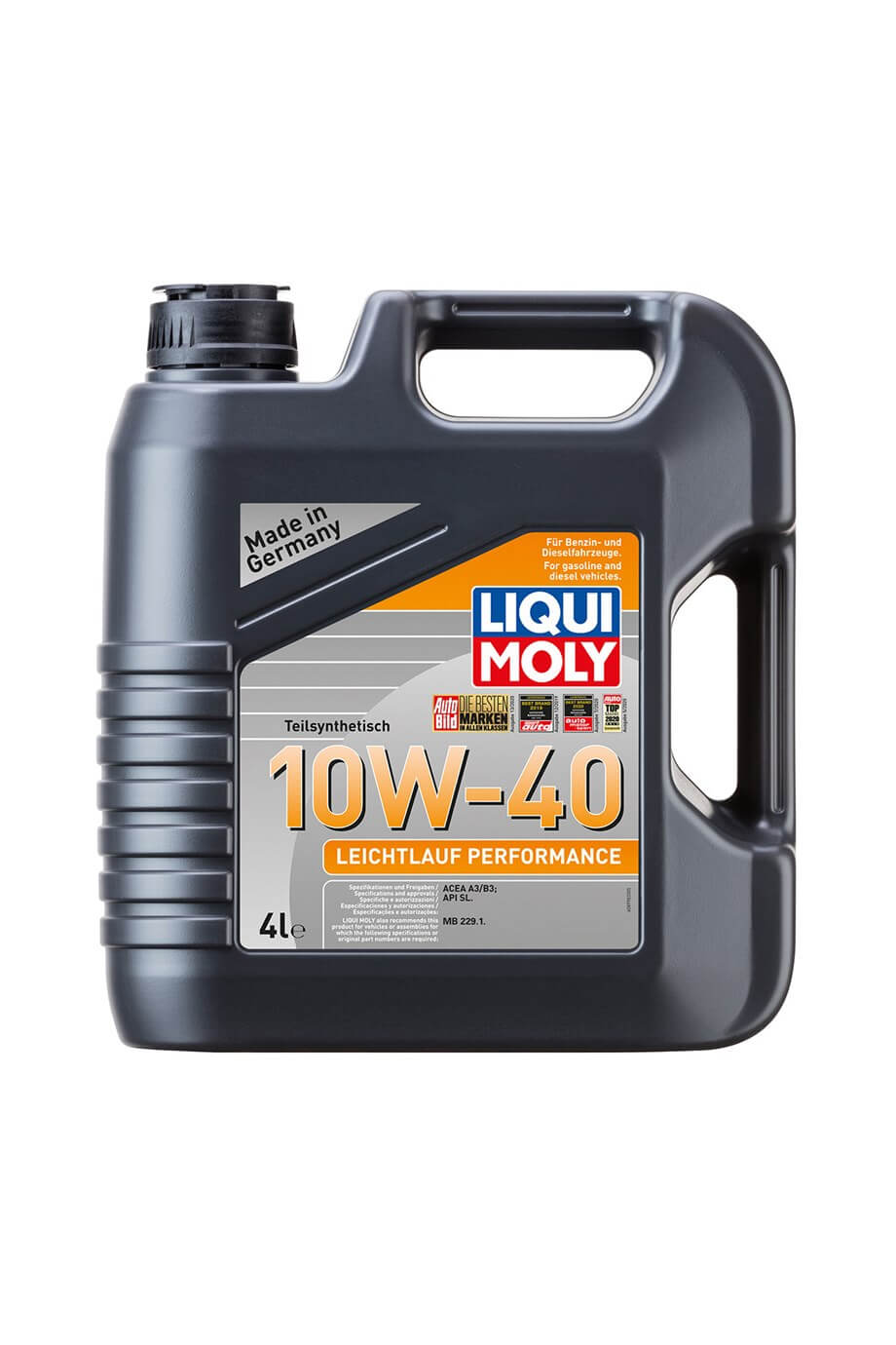 LIQUI MOLY 10W40 Motor Yağı Leichtlauf Perform 4 Litre  (8998)