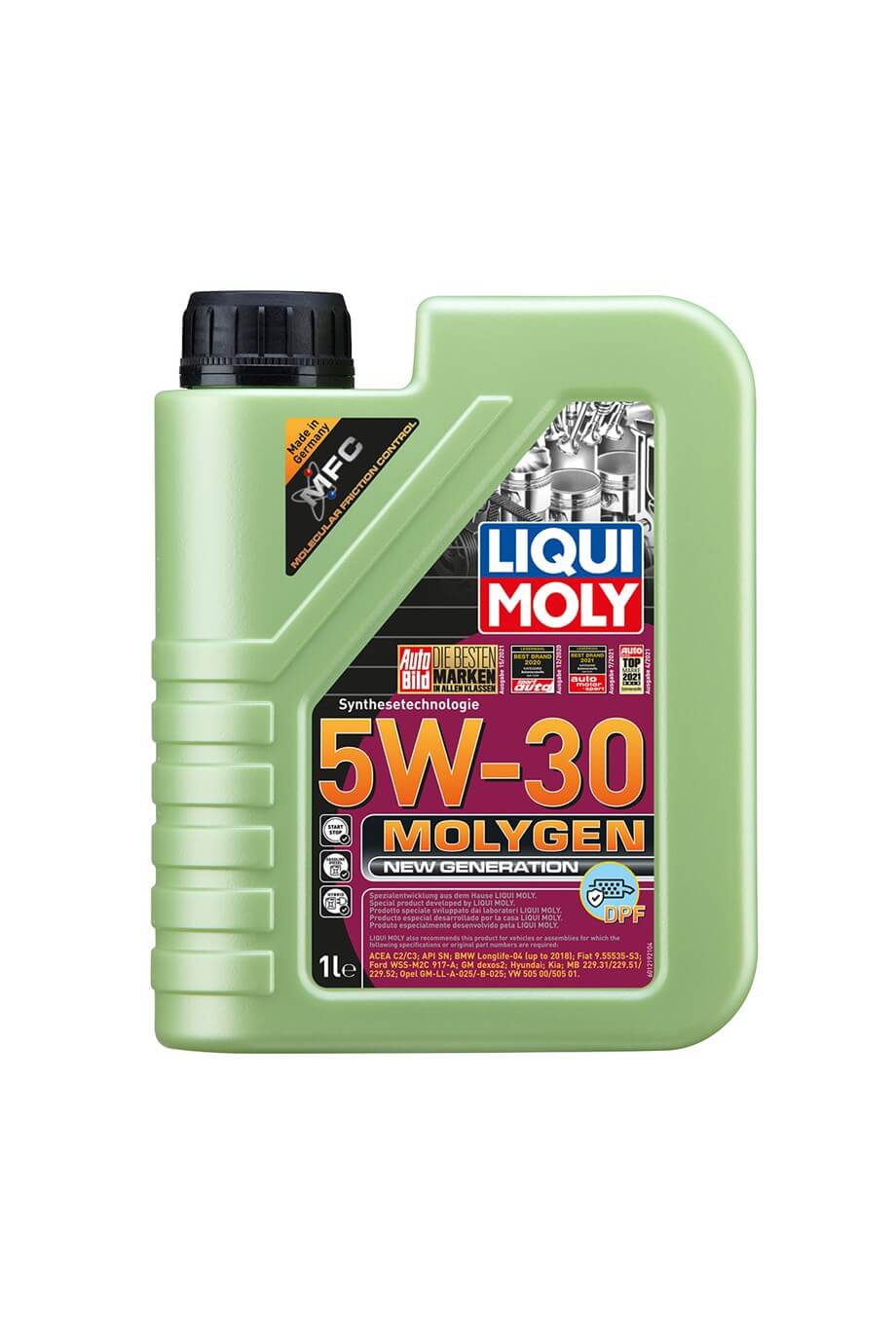 LIQUI MOLY 5W30 DPF Motor Yağı Molygen New Generation 1 Litre  (21224)