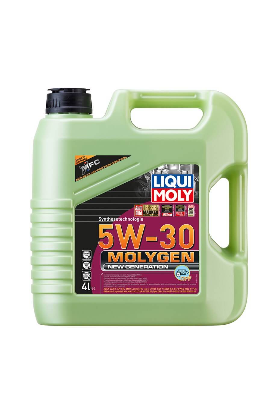 LIQUI MOLY 5W30 DPF Motor Yağı Molygen New Generation 4 Litre  (21225)