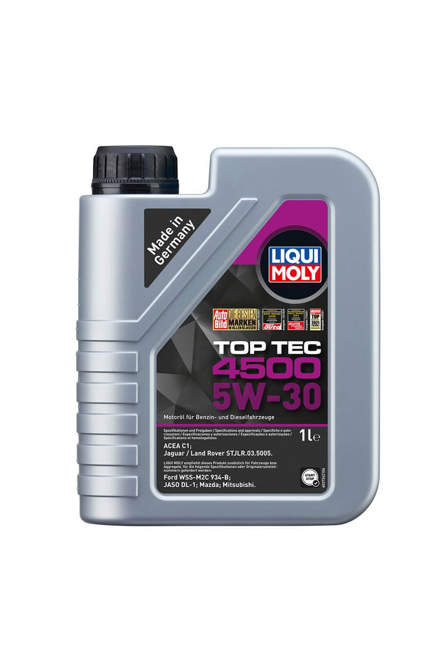 LIQUI MOLY 5W30 Motor Yağı Tam Sentetik TOP TEC 4500  1 Litre (2317)