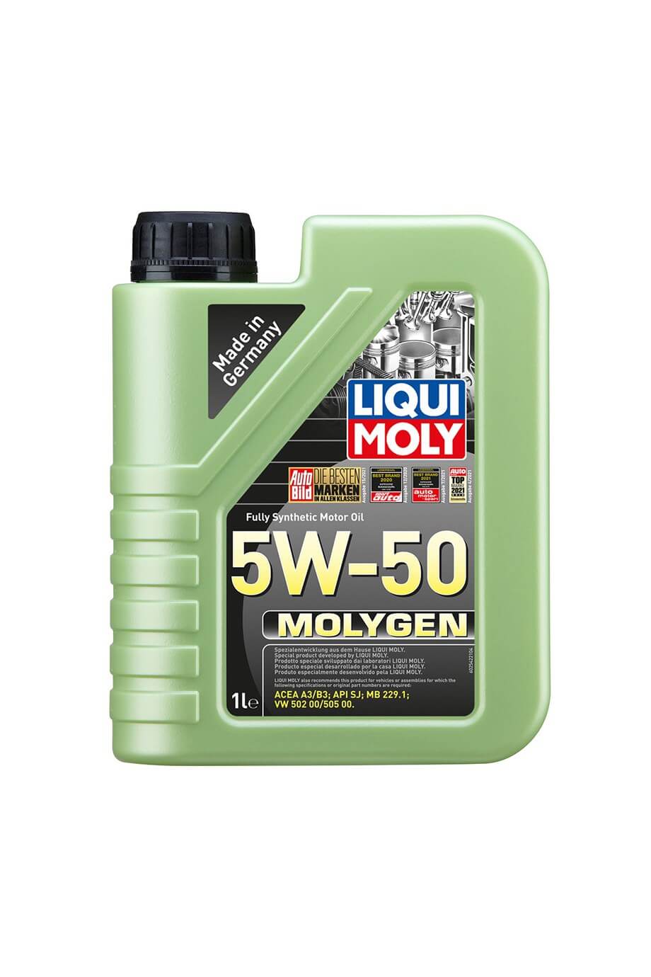 LIQUI MOLY 5W50 Tam Sentetik Motor Yağı Molygen New Generation 1 Litre  (2542)