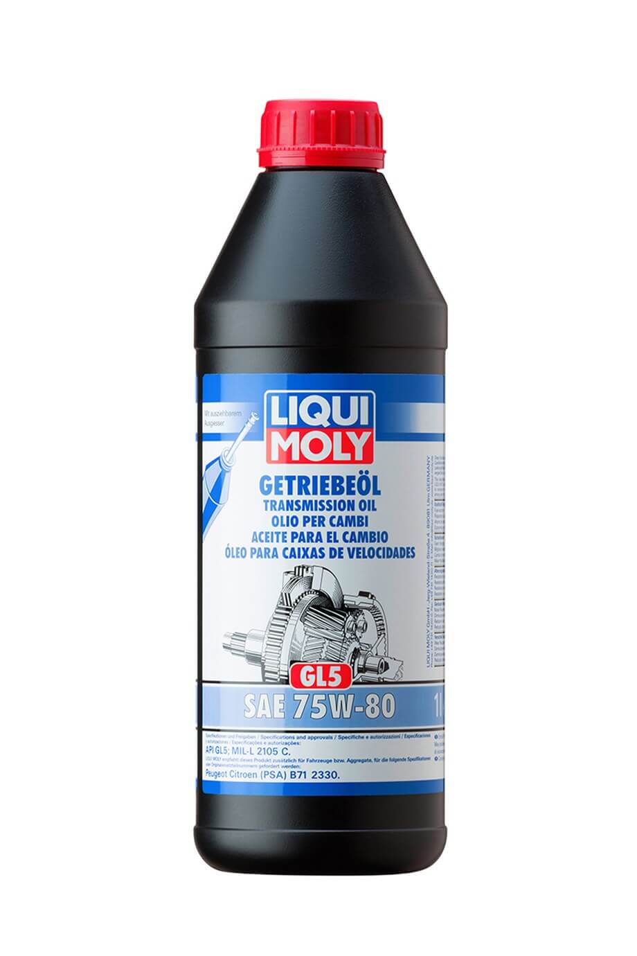 LIQUI MOLY  Şanzıman Yağı (GL5) 75W80 (3658)