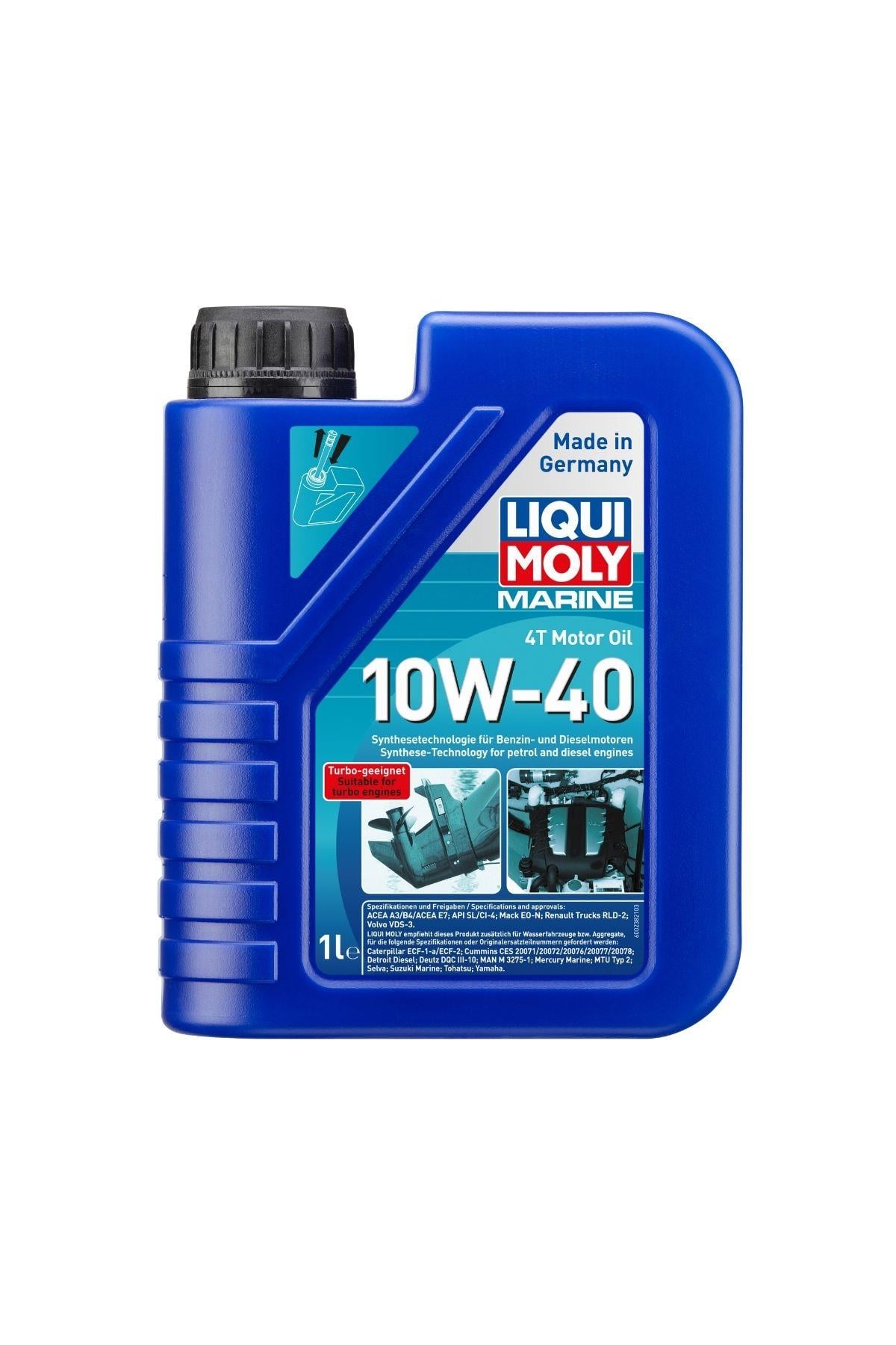 LIQUI MOLY Marine 4T Motor Oil 10W-40 1 l (25012)