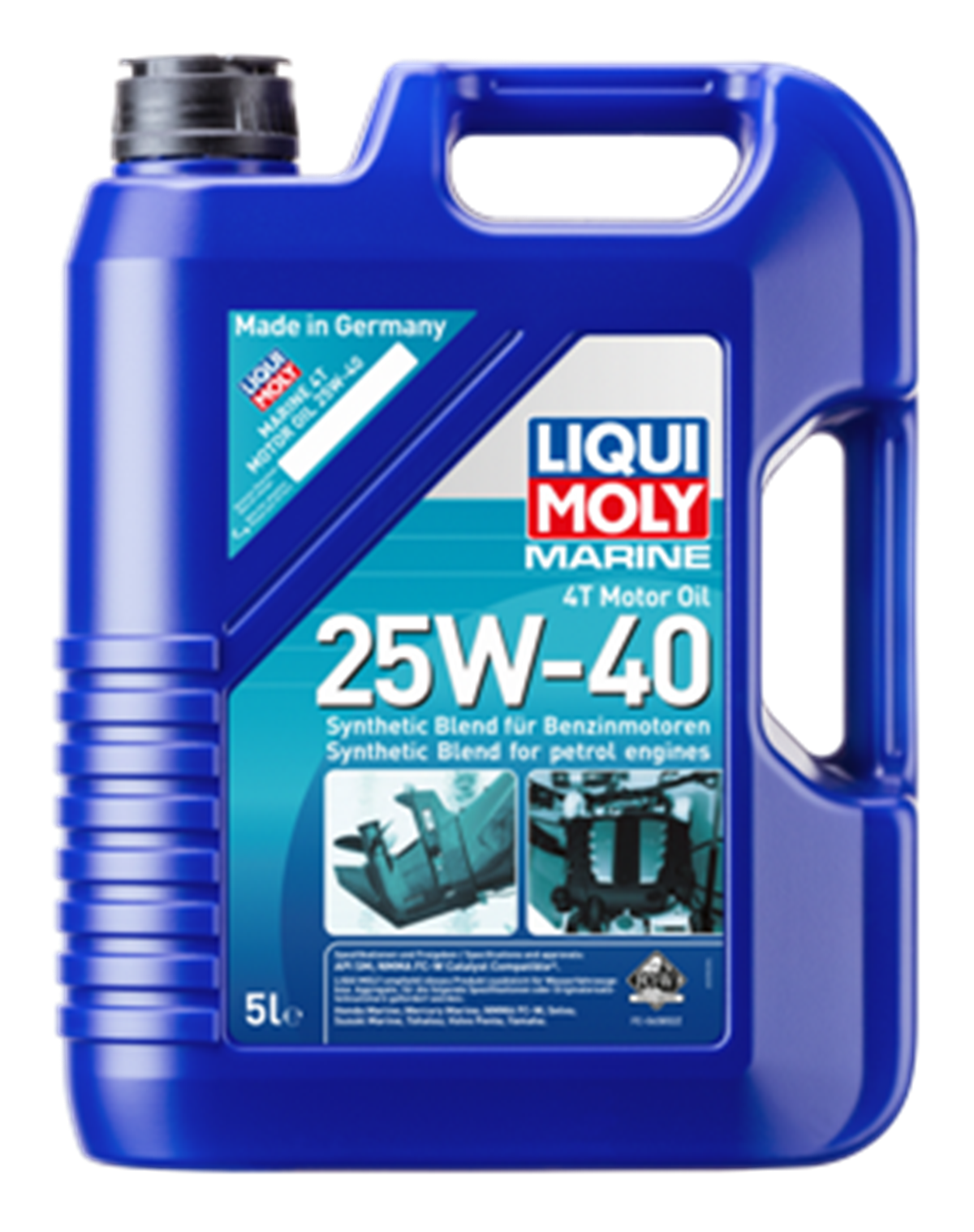 LIQUI MOLY 25W40 4T Marine Motor Yağı 5 Litre (25027)