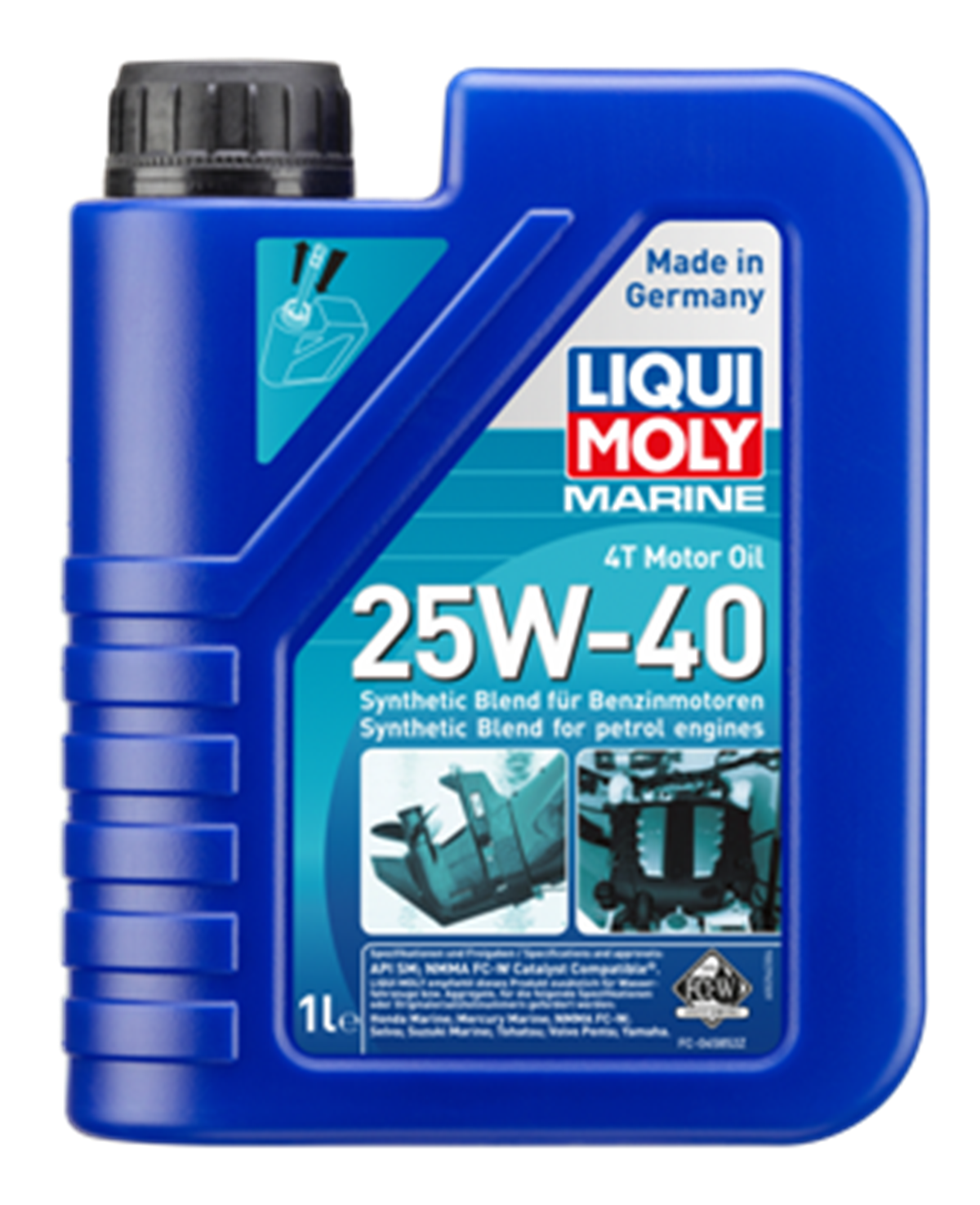 LIQUI MOLY 25W40 4T Marine Motor Yağı 1 Litre (25026)