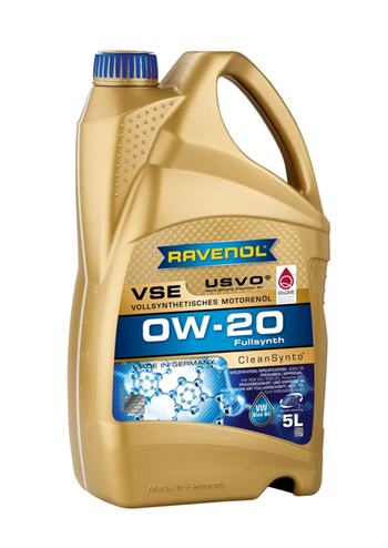 RAVENOL VSE SAE 0W-20 Tam Sentetik Motor Yağı 5 Litre