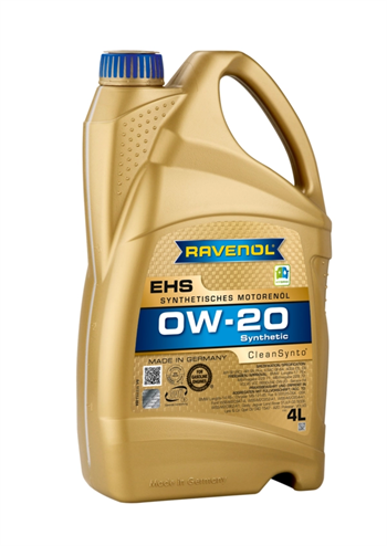 RAVENOL EHS SAE 0W-20 (Tam Sentetik Motor Yağı) 4 Litre