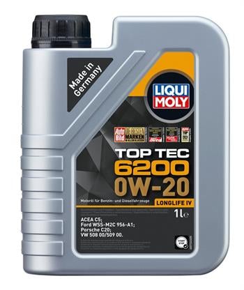 LIQUI MOLY 0W20 Motor Yağı Top Tec 6200 1 Litre  (20787)