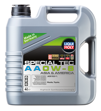 LIQUI MOLY 0W8 Motor Yağı Special Tec AA 4 Litre  (21768)