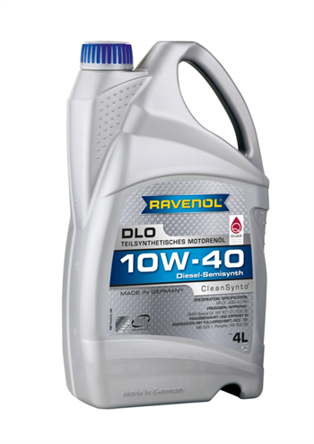 RAVENOL DLO SAE 10W-40 (Yarı Sentetik Motor Yağı) 4 Litre