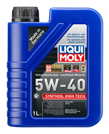 LIQUI MOLY 5W40 Synthoil High Tech Tam Sentetik Motor Yağı 1 Litre (1855)