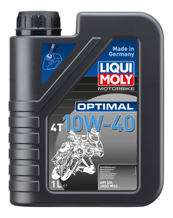 Liqui Moly 4T 10W-40 MOTORBİKE OPTİMAL / MİNERAL MOTOR YAĞI (1 LT) (21862) 