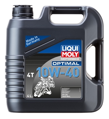 Liqui Moly 4T 10W-40 MOTORBİKE OPTİMAL / MİNERAL MOTOR YAĞI (4 LT) (21863) 
