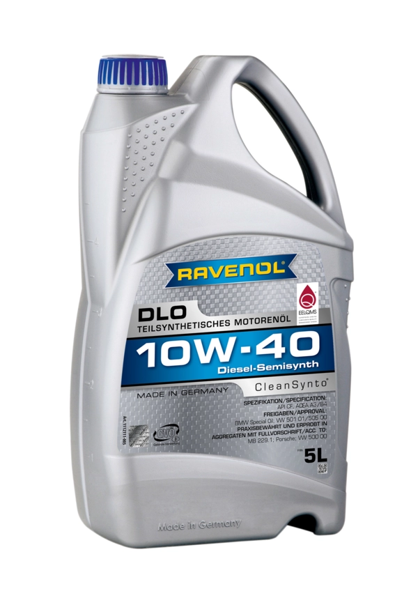 RAVENOL DLO SAE 10W-40 (Yarı Sentetik Motor Yağı) 5 Litre