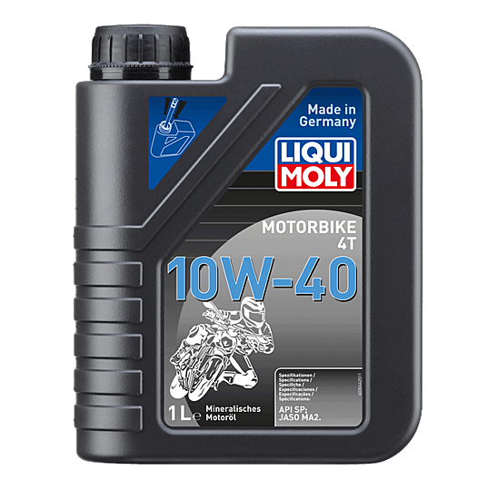 LIQUI MOLY 10W40 4T  Basic Street Motosiklet Motor Yağı 1 Litre (3044)
