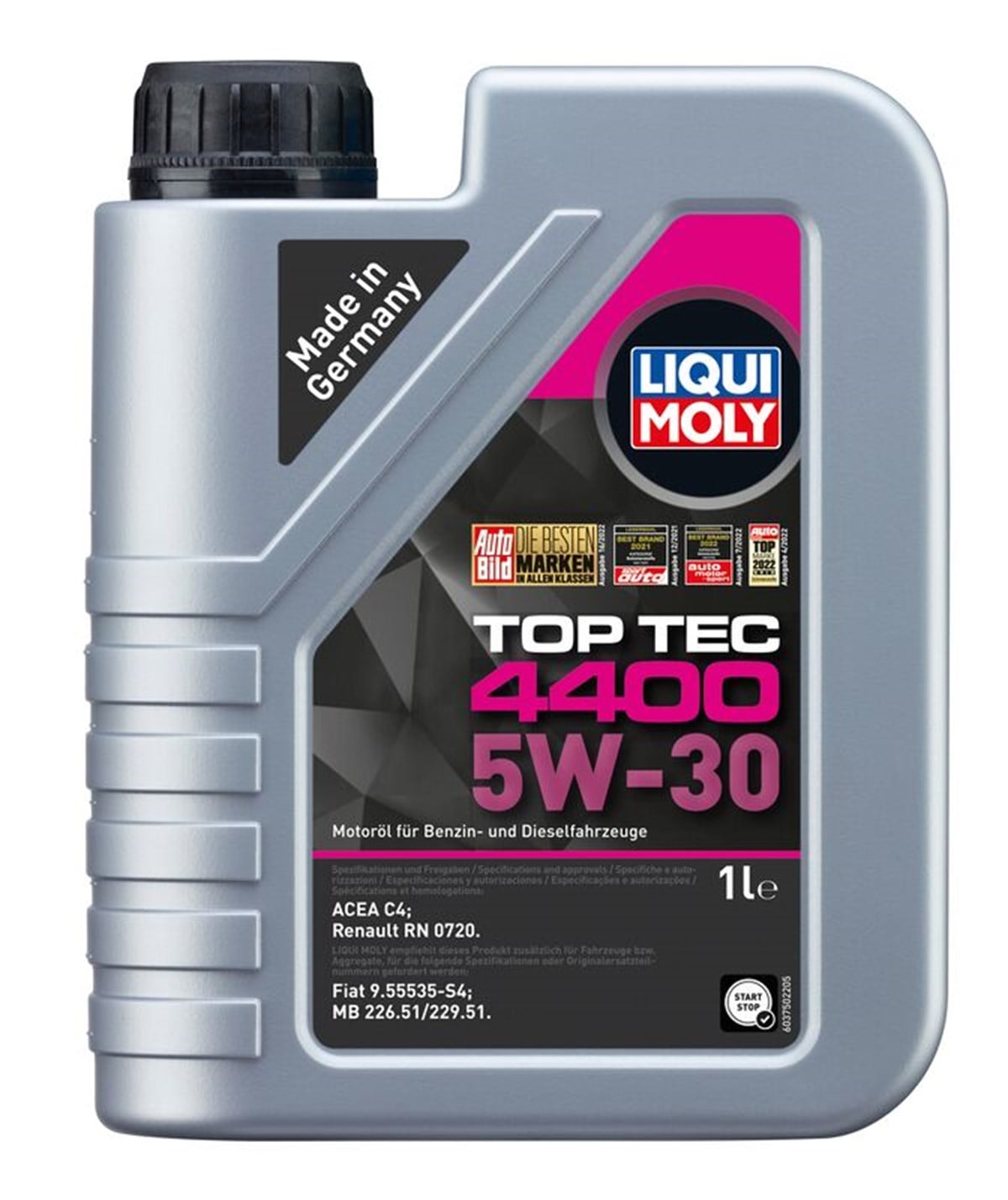 LIQUI MOLY 5W30 Motor Yağı Top Tec 4400 1 Litre  (2319)