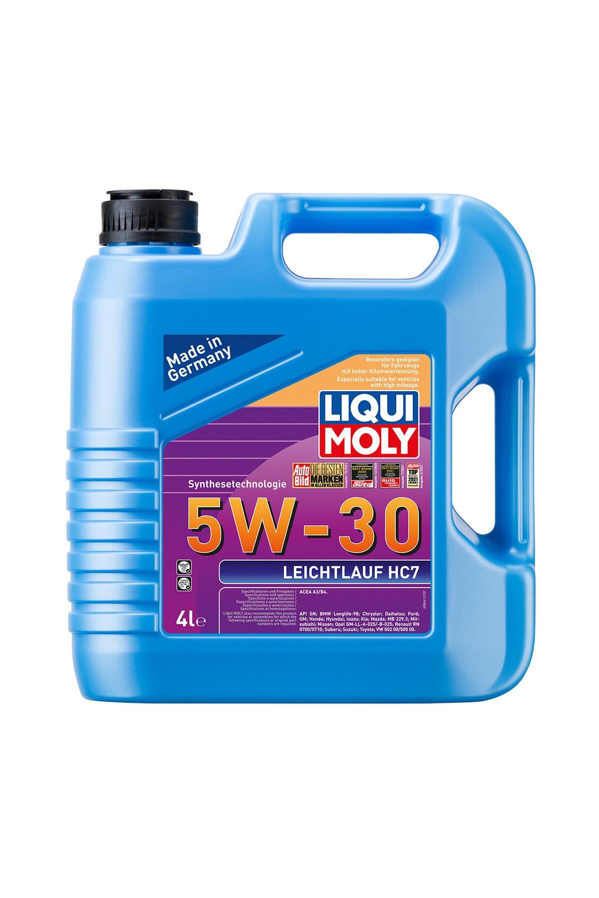 LIQUI MOLY 5W30 Motor Yağı Leichtlauf HC7 4 Litre  (8461)
