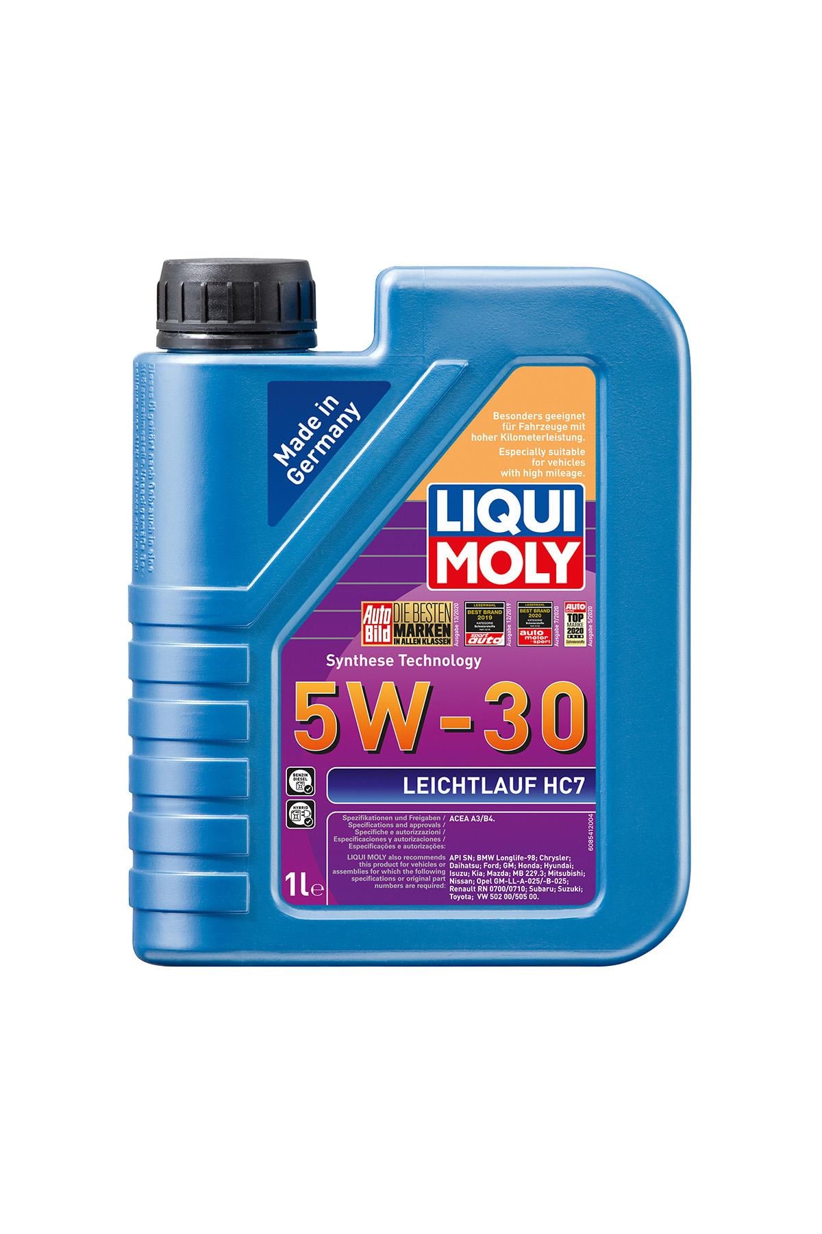 LIQUI MOLY 5W30 Motor Yağı Leichtlauf HC7 1 Litre  (8541)
