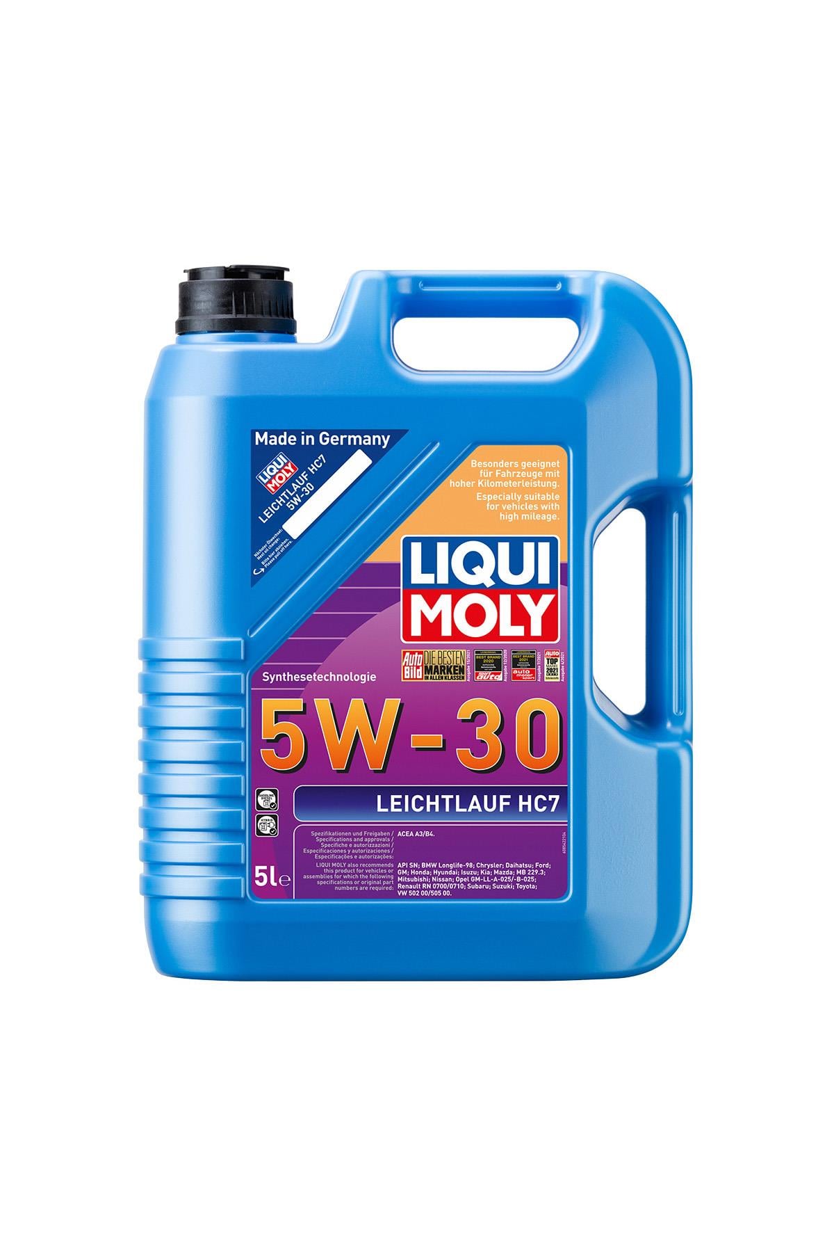 LIQUI MOLY 5W30 Motor Yağı Leichtlauf HC7 5 Litre  (8542)