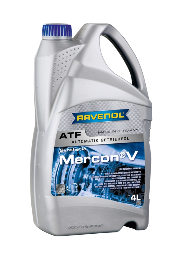 RAVENOL ATF MERCON® V (Sentetik Otomatik Şanzıman Yağı) 4 Litre