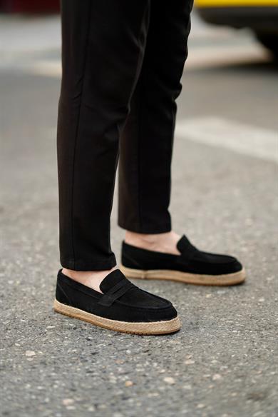 Alfred Siyah Süet Erkek Deri Ayakkabı