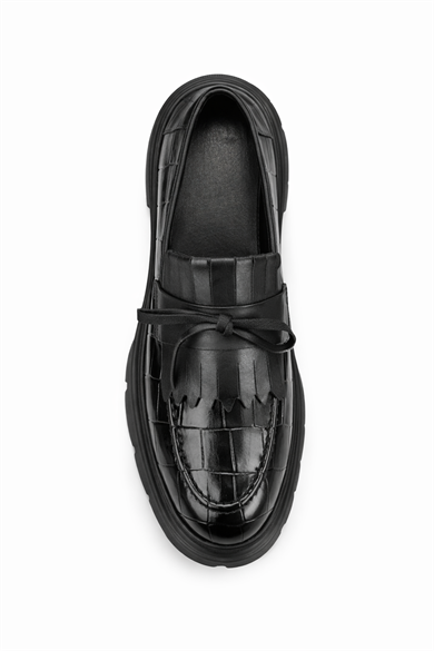 Andres Siyah Erkek Deri Ayakkabı