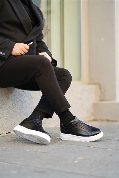 Armin Siyah Erkek Deri Ayakkabı