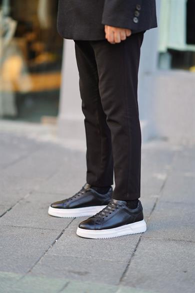 Armin Siyah Erkek Deri Ayakkabı