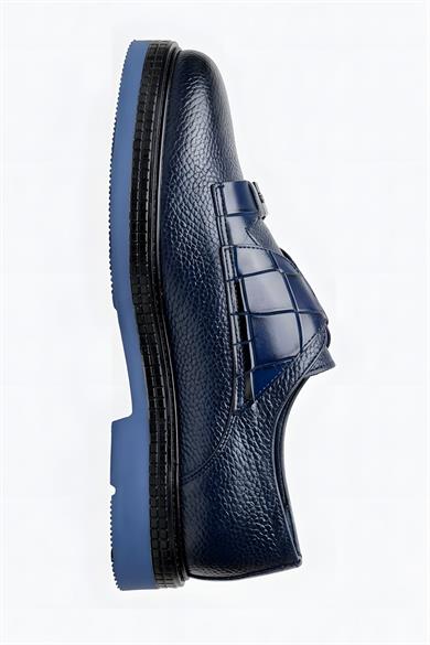 Boyka X Lacivert Erkek Deri Ayakkabı