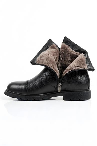 Dolce Siyah Erkek Deri Ayakkabı