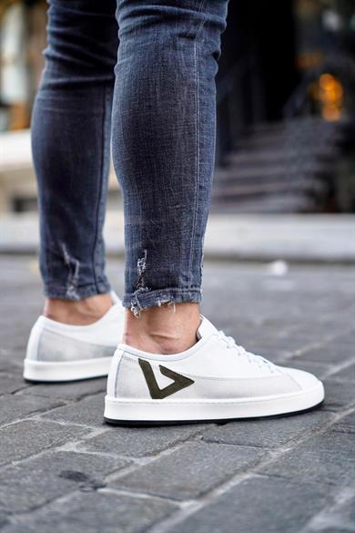 Federic Beyaz Erkek Deri Ayakkabı