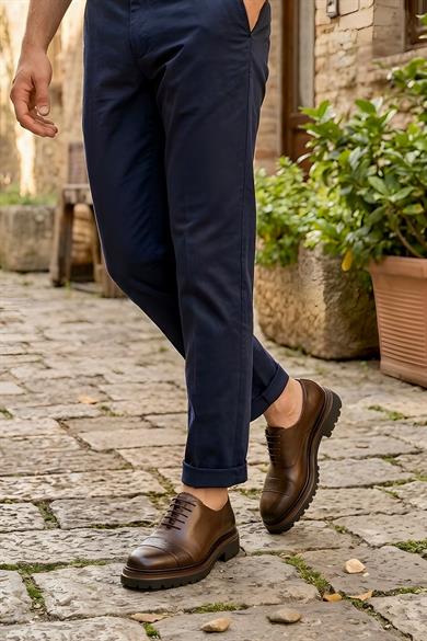 Felipe Kahverengi Erkek Deri Ayakkabı