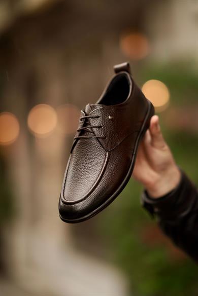 Flex Kahve-Siyah Erkek Deri Ayakkabı