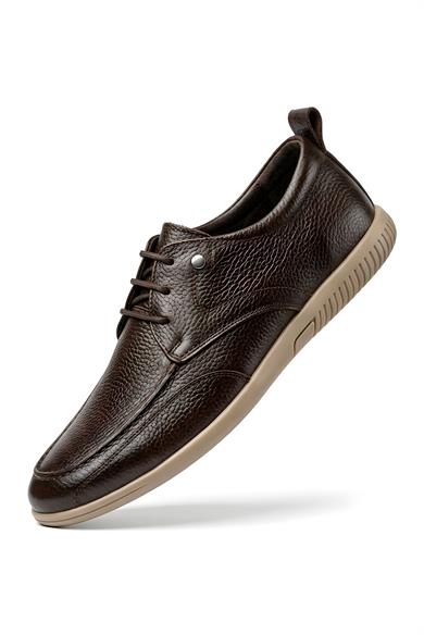 Flex Kahverengi Erkek Deri Ayakkabı