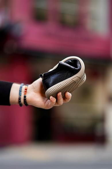 Flex Siyah Erkek Deri Ayakkabı