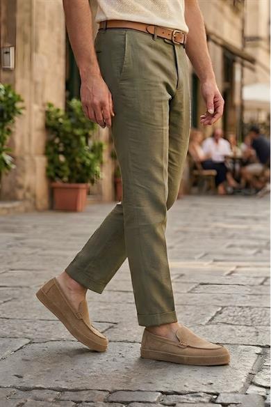 Gustavo Fındık Süet Erkek Deri Ayakkabı